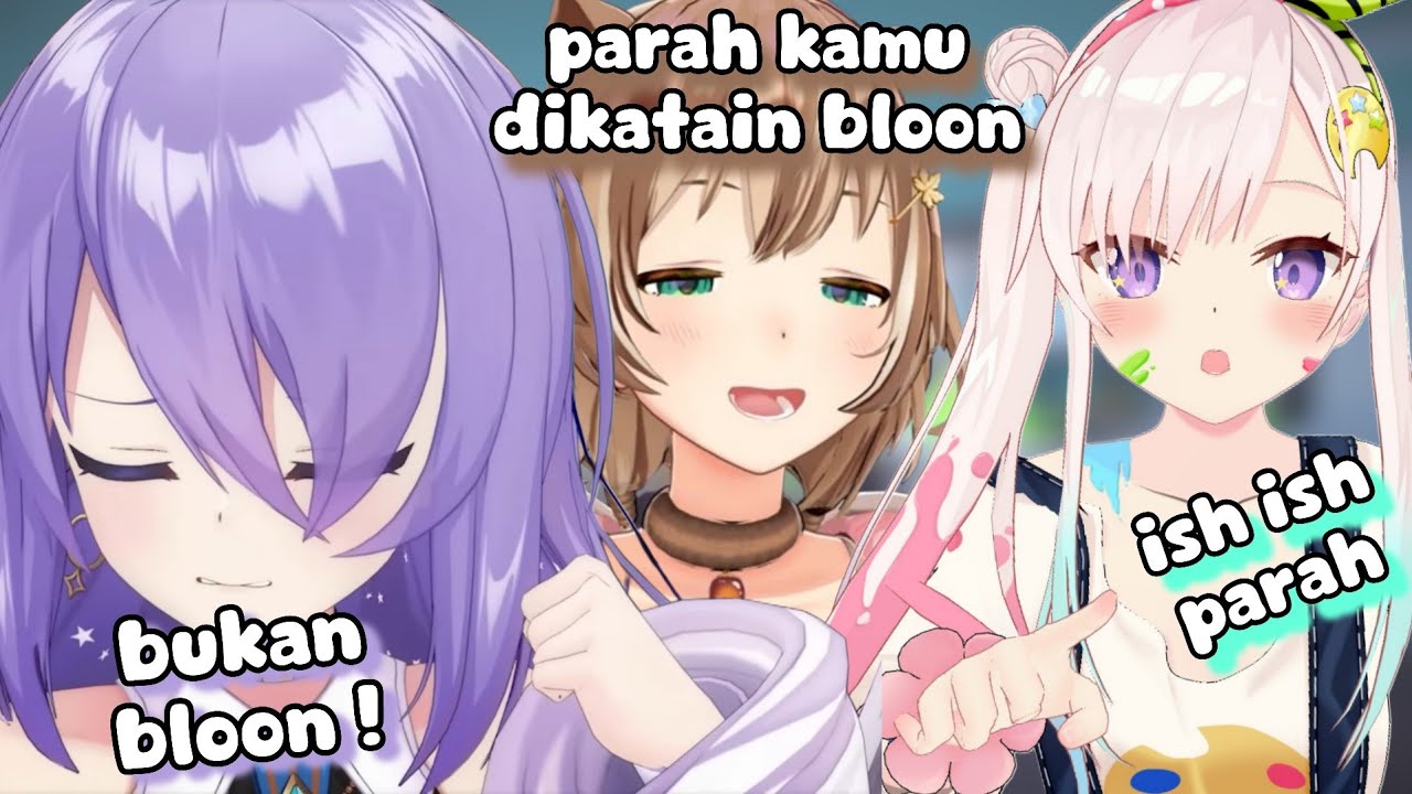Baru mulai stream Iofi berantem sama Moona sedangkan Risu ngomporin sambil makan wkwk 🤣