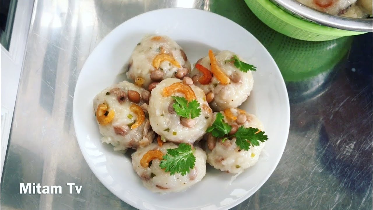 Cách làm bánh củ cải Triều Châu - Turnip Cake (Hôm nay Tâm ăn gì?) - Mitam TV