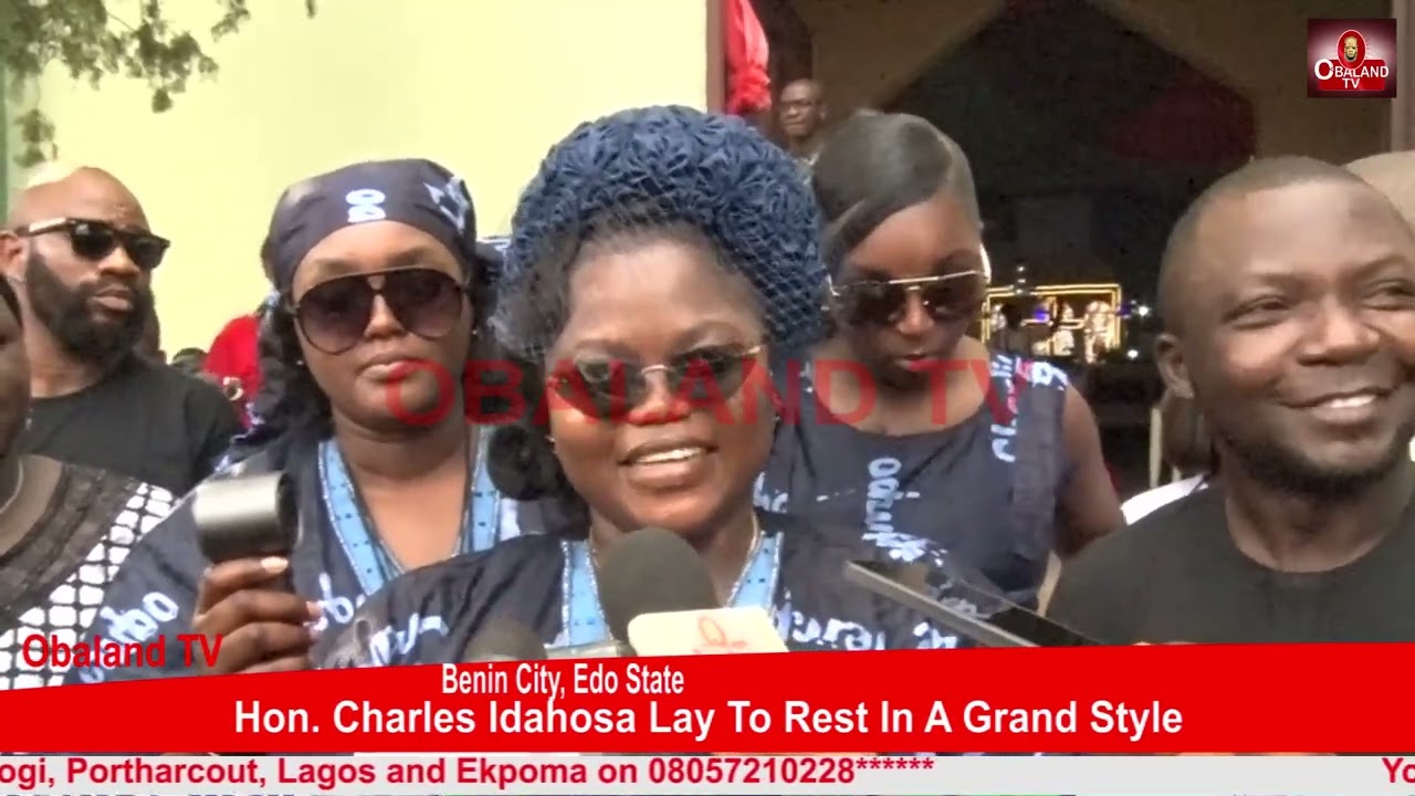 Hon. Charles Idahosa Lay To Rest In A Grand Style 