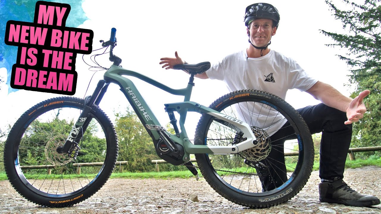 MY NEW BIKE IS THE DREAM - FIRST RIDE ON FULL SPEED MTB TRAILS!