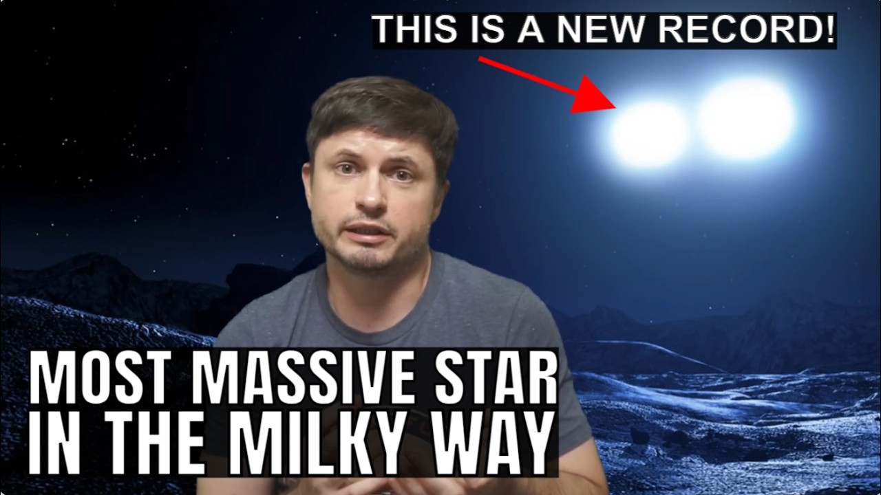 Record Breaking Most Massive Star Found In the Milky Way