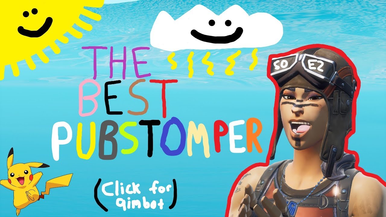 why I AM the BEST PUBSTOMPER on FORTNITE... (actually insane)