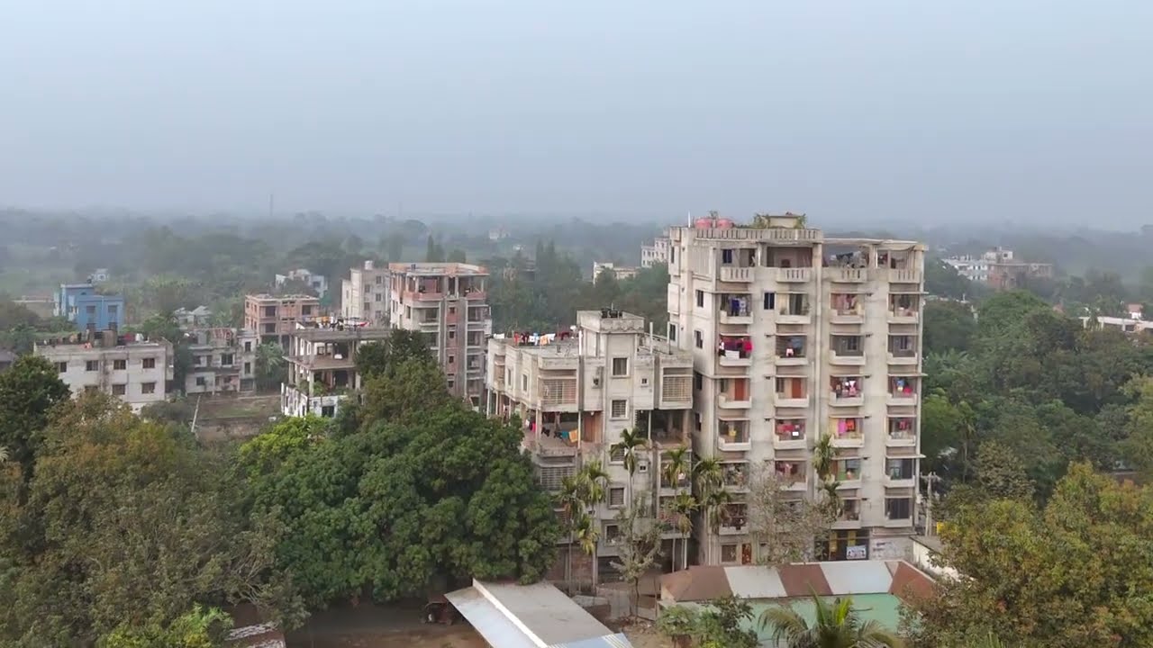 Narsingdi in Winter Fog | A Cinematic Drone 4K Journey