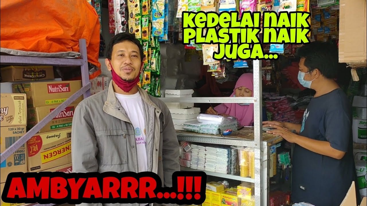 ukuran ketebalan plastik yang pas untuk membungkus tempe