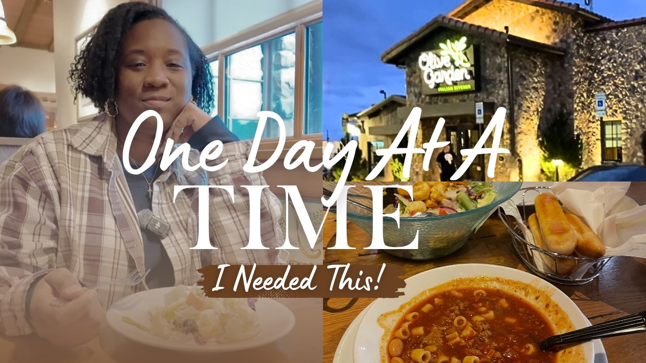 A Much-Needed Reality Check & Solo Lunch Date!