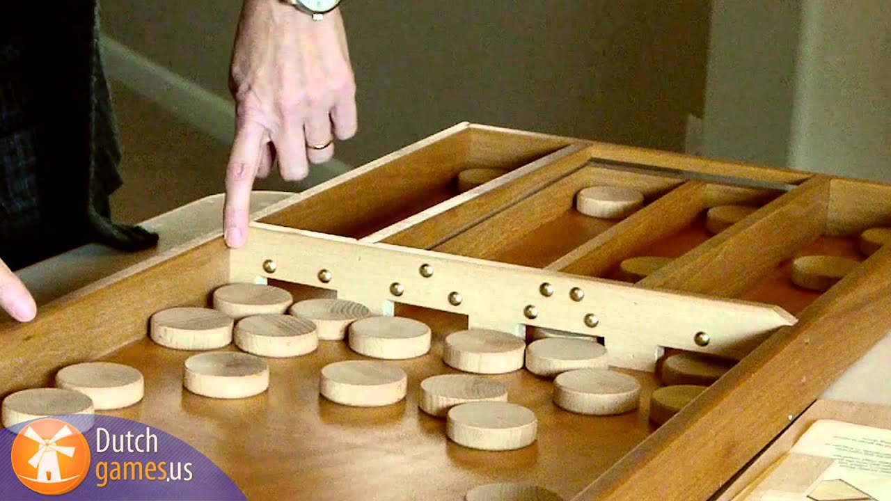 Sjoelen 101 by Dutch Games introducing the Sjoelbak in America