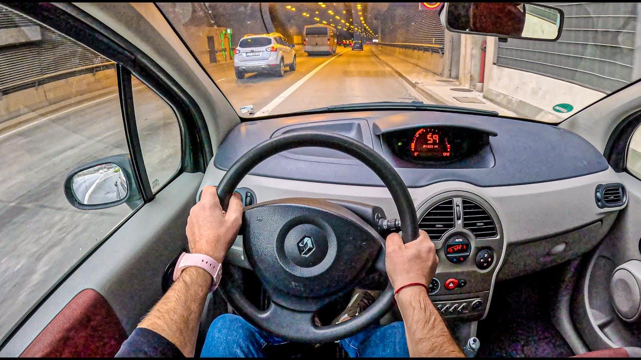 Renault Modus 1.2 16V (2005) &ndash; Real POV Test | Acceleration, Sound, and City Drive | #2591 Joe Black