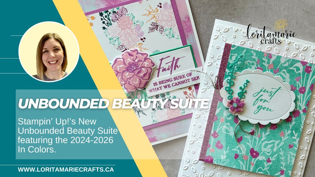 Create with Stampin' Up!'s Brand New Unbounded Beauty Suite Collection
