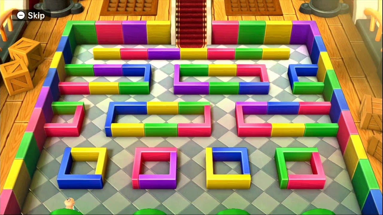 Mario Party 10 - Airship Central (Master CPU) Toad, Rosalina, Wario, Waluigi #139