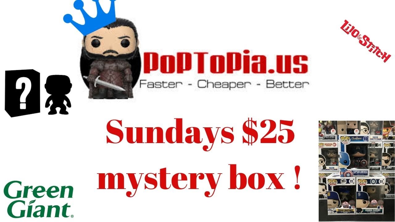 Sunday $25 PoPToPia mystery box!