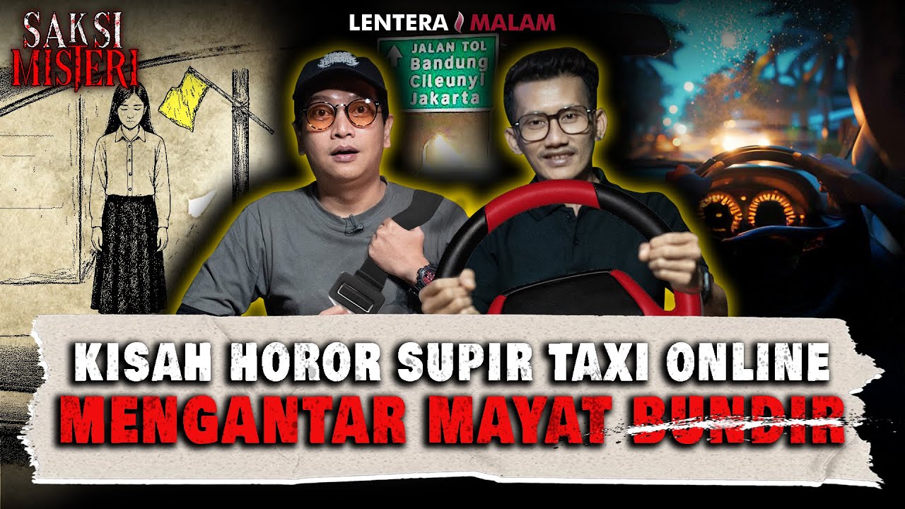IHHH SEREMM!! SUPIR ONLINE INI NGANTERIN MAYAT PENUMPANG YANG BARU AJA MENINGGAL...