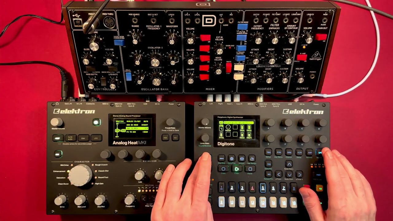 Model D with Digitakt and Analog Heat | Jamuary 2026 Day 11