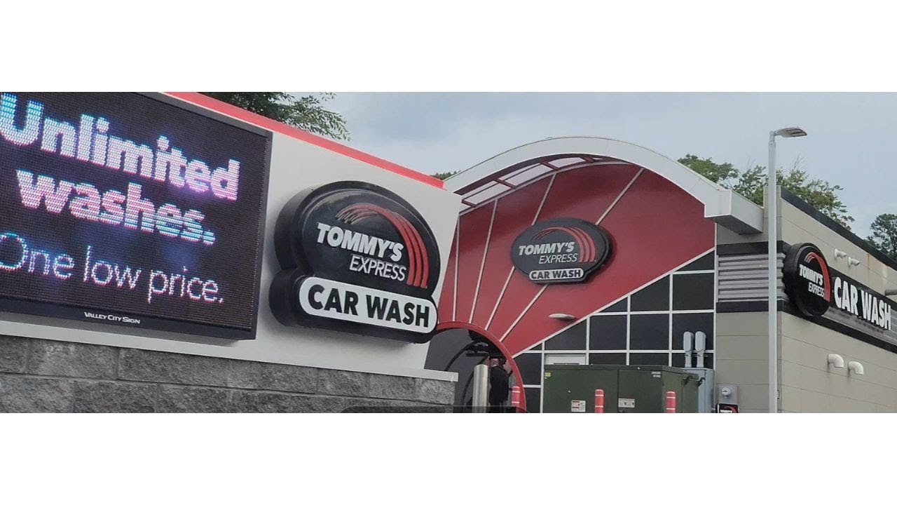 Refresh at Tommy's Express Car Wash