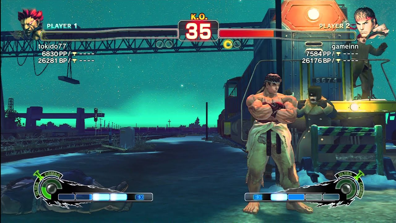 Oldskool Replay: [Akuma] tokido77 vs Daigo [Ryu] Super Street Fighter 4