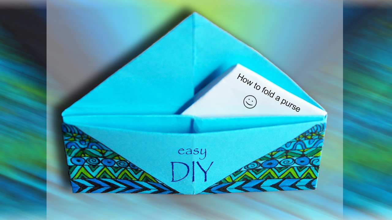 Geldbeutel falten | Origami