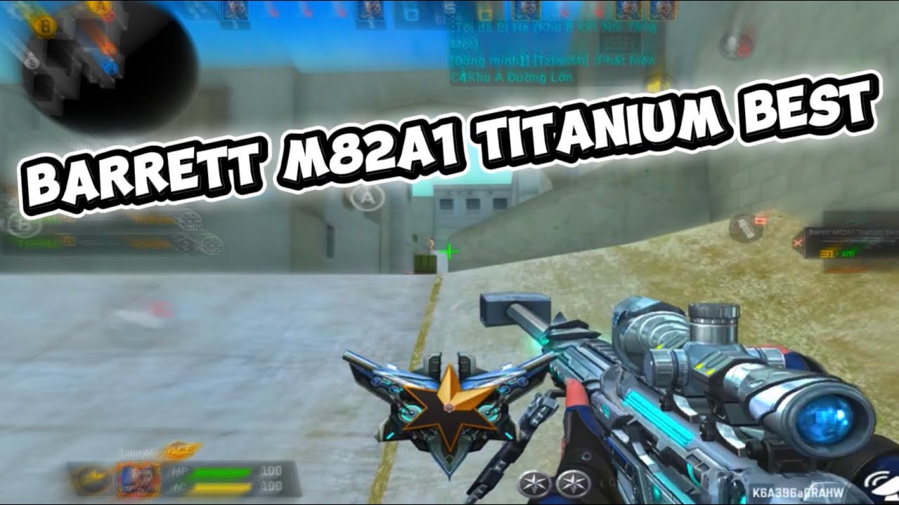CF Legends : Barrett M82A1 Titanium Beast | Cây Sniper Đầu Tiên Ở CFL Có Tâm Ảo