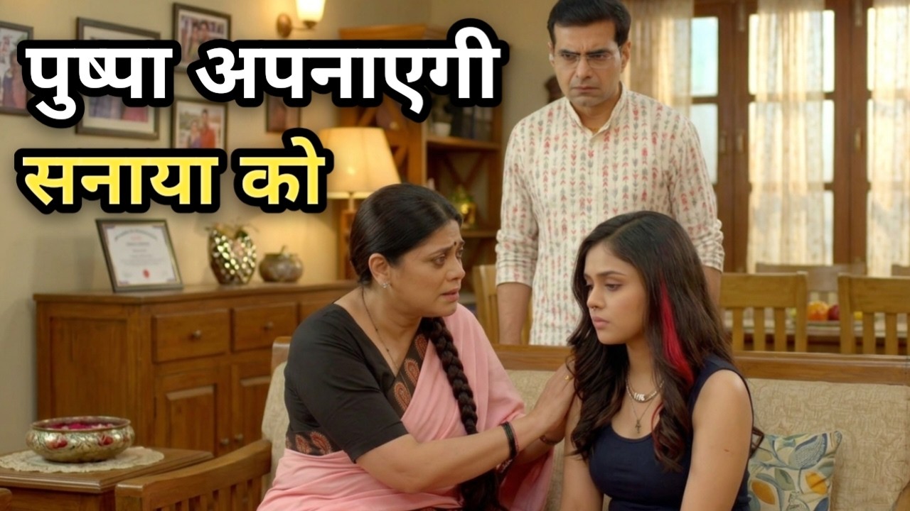 पुष्पा के साथ रहेगी अब सनाया | सनाया को पुष्पा संभालेगी |Pushpa impossible Upcoming Twist 1177