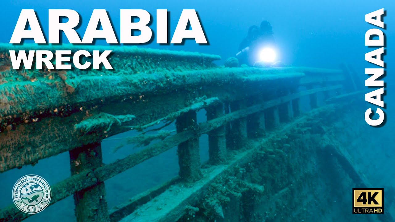🇨🇦 #Wreck Diving: Arabia (Tobermory, Canada) - Series Final Episode