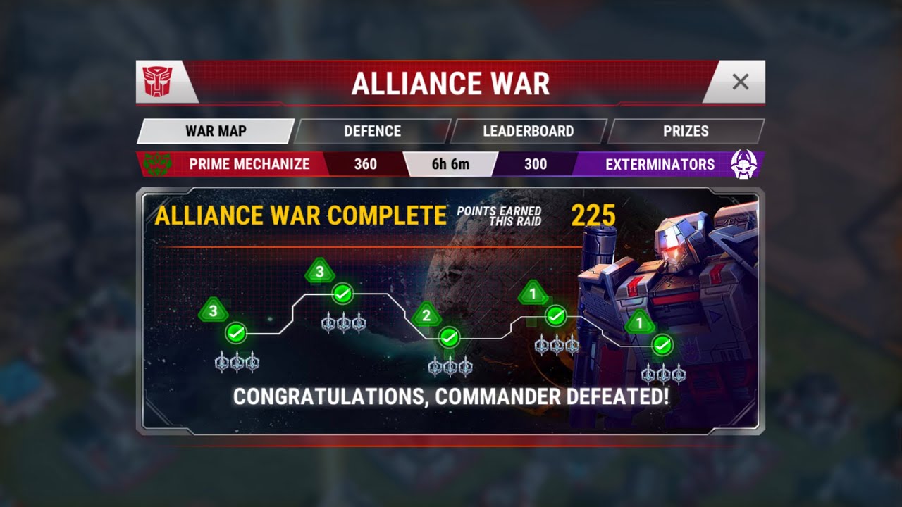 Transformers alliance wars