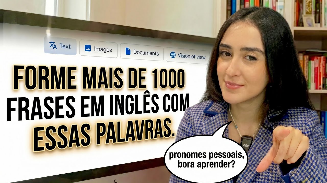 Crie mais de 1000 frases em inglês com essas palavras | Pronomes Pessoais