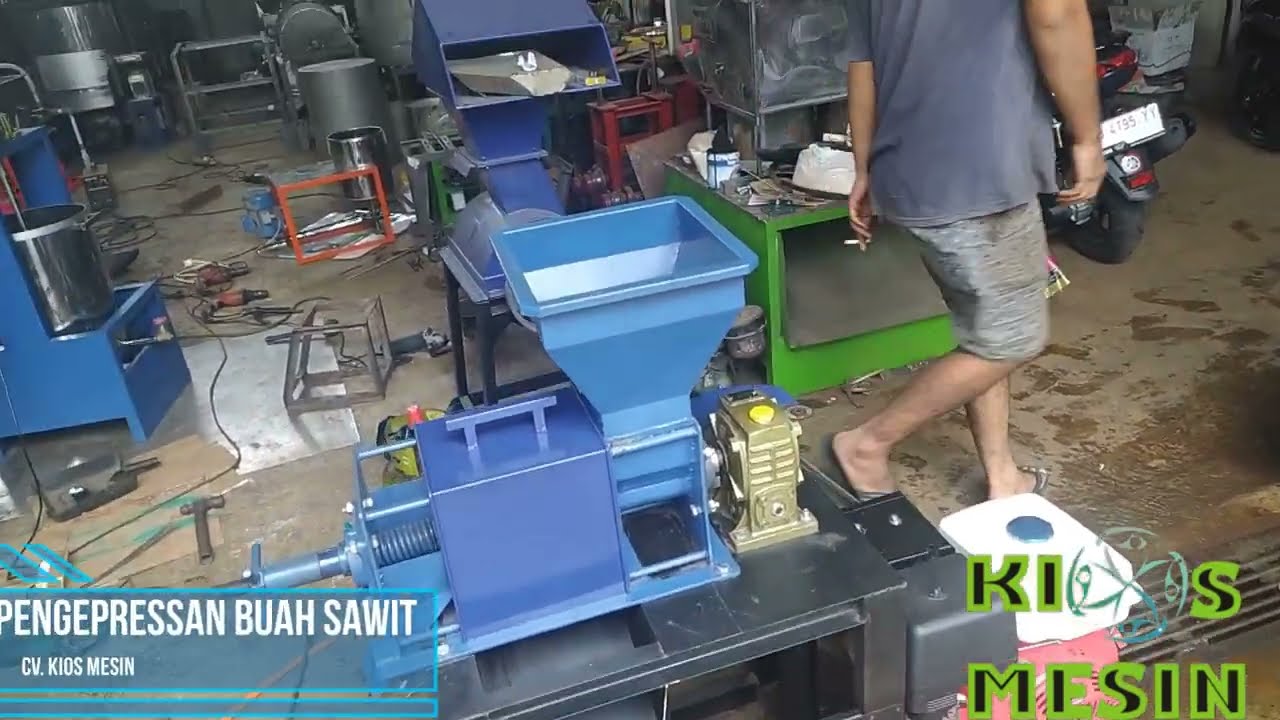 Mesin Pembuat Minyak Goreng Merah - Mesin Minyak Goreng Buah Sawit Skala Kecil