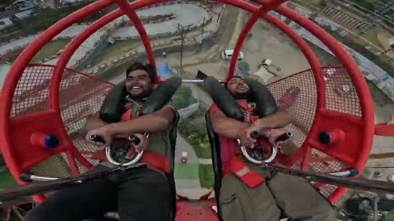 Reverse Bungee Jumping at #thrillfactory #rishikesh