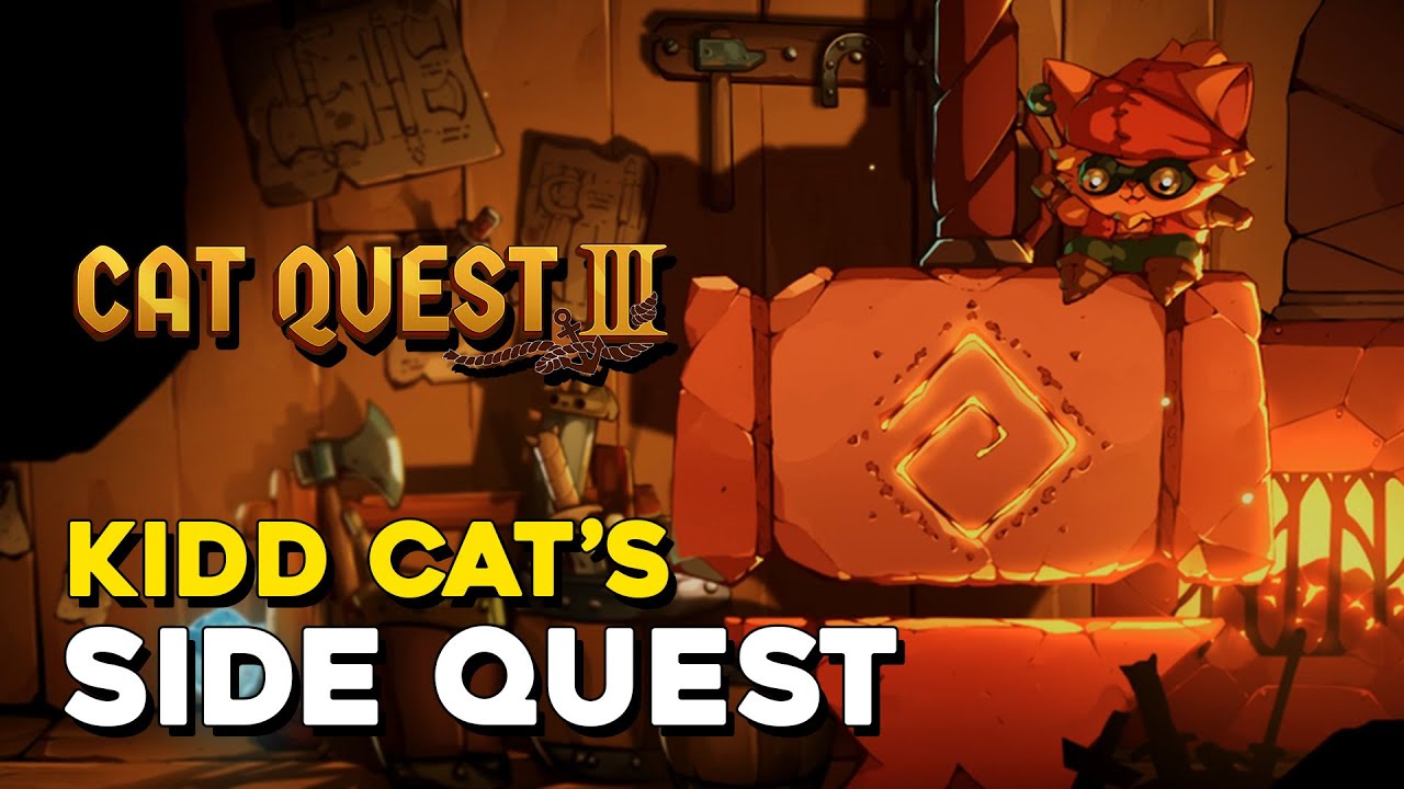 Cat Quest 3 Kidd Cat's Side Quest Guide (Blacksmith's Side Quest)