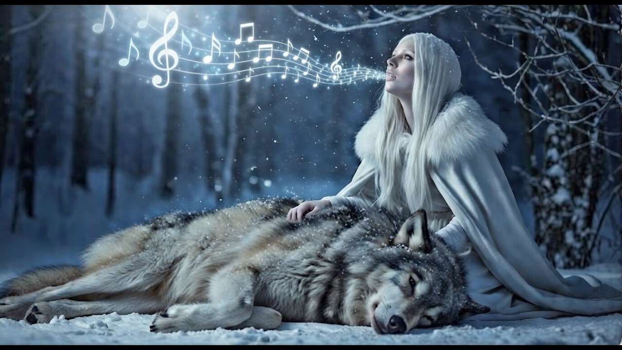 An Albino Omega Sang A Death Song To A Dying Wolf. What Happened Next