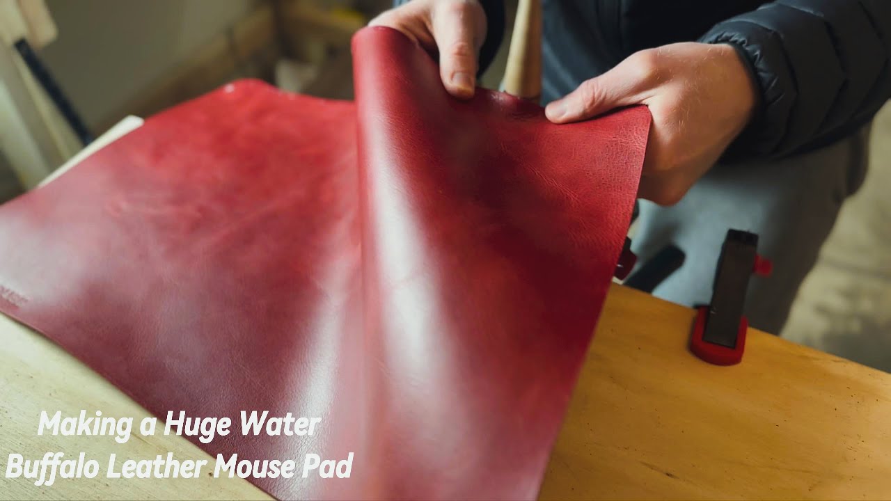 DIY Leather Mouse Pad | Water Buffalo Crunch