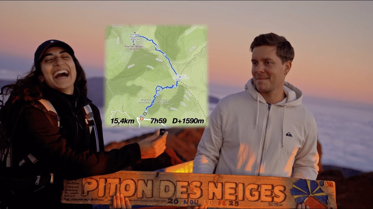 PITON DES NEIGES EN FAMILLE - 15,4KM - 1590m D+ et DODO À 3070m