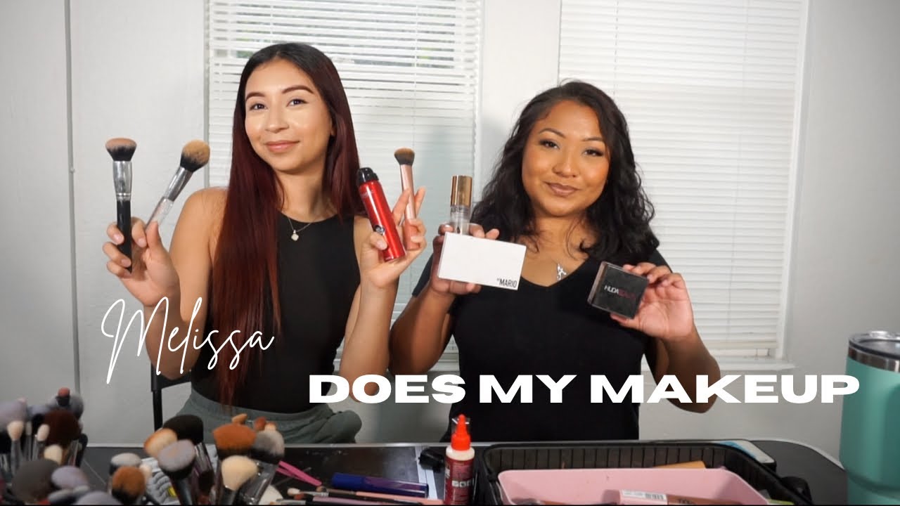 Melissa does my makeup + Chit chat with us