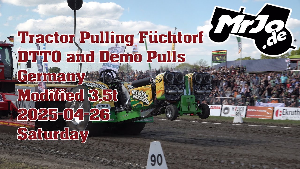 Modified 3,5t Tractor Pulling F&uuml;chtorf 2025