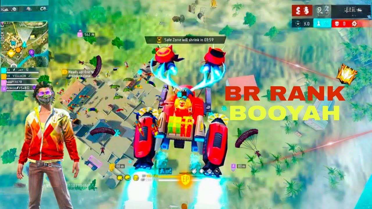 BR Rank Booyah Game Play Video 