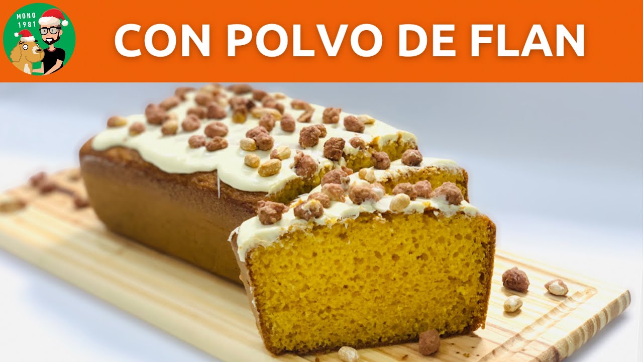 Con un Sobre de Flan Prepará un BUDÍN DE VAINILLA HÚMEDO, ESPONJOSO y ECONÓMICO / MONO 1981