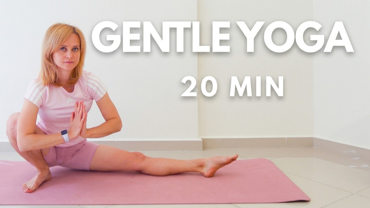 20 MIN GENTLE YOGA FLOW || Slow Full Body Flow for Flexibility & Relaxation