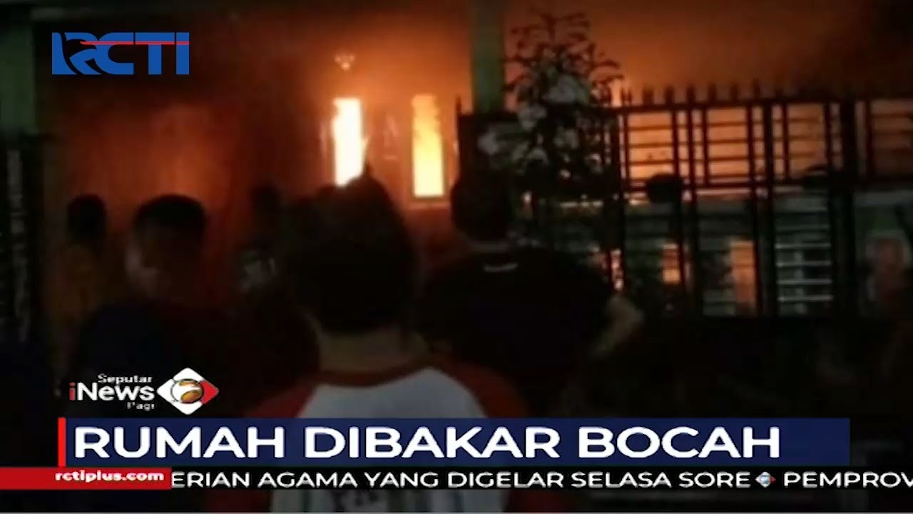 Kecanduan Game Online, Bocah di Sidoarjo Bakar Rumah Warga - SIP 12/05