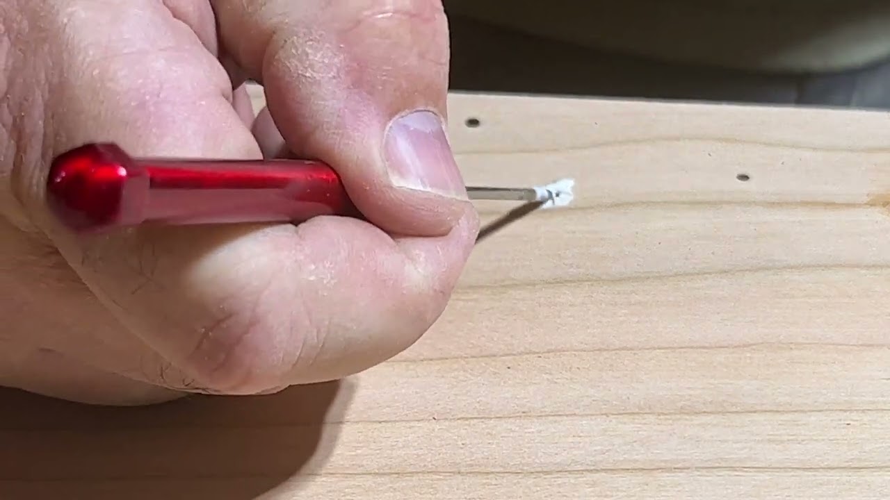 Filling Worm Holes in Wood
