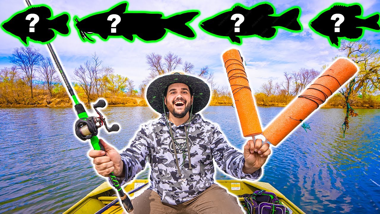 Catching and Cooking EVERY SPECIES in the POND!!! (MULTI-SPECIES CHALLENGE)