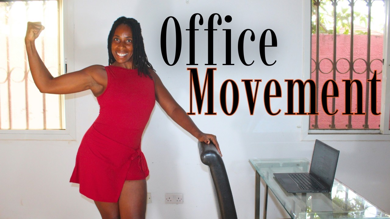 Stiff Neck & Back? 10 Min Chair Workout for Busy Women (No Sweat!)