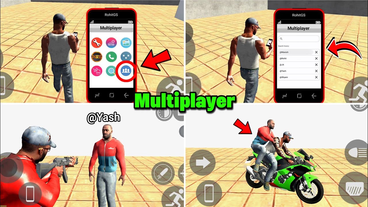 Multiplayer Feature Add In Indian Bike Driving 3d | Indian Bike Driving 3d Multiplayer Cheat Code 