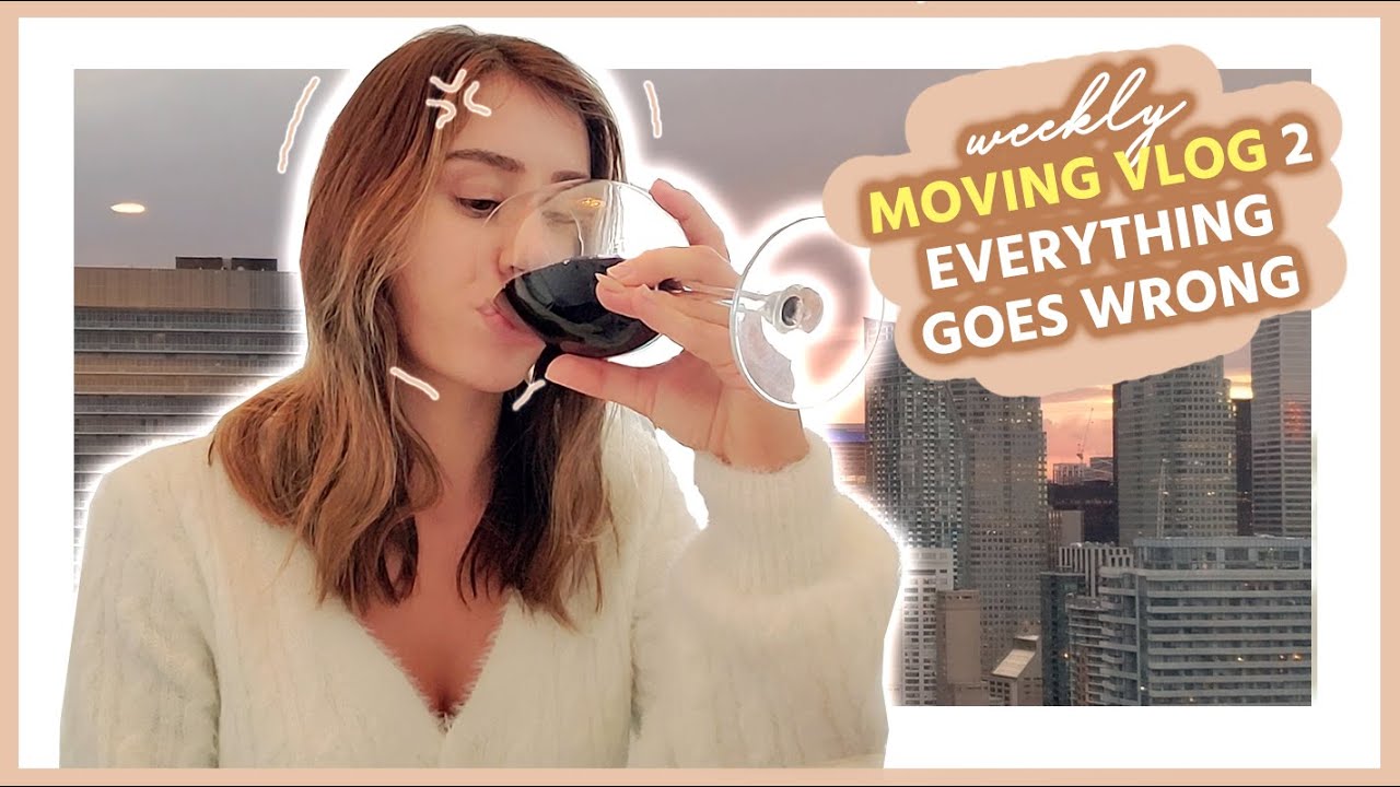 EVERYTHING GOES WRONG | weekly moving vlog part 2 | biibiibap