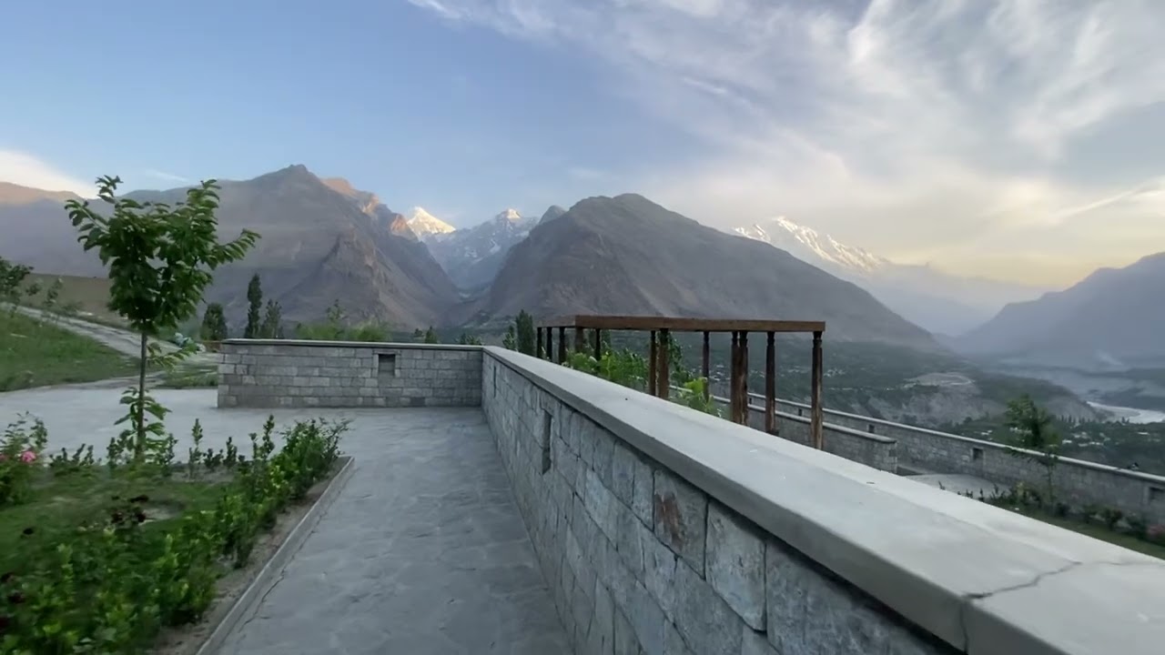 Serena Hotel Karimabad Hunza (only 5 star hotel in north pakistan Gilgit-Baltistan )