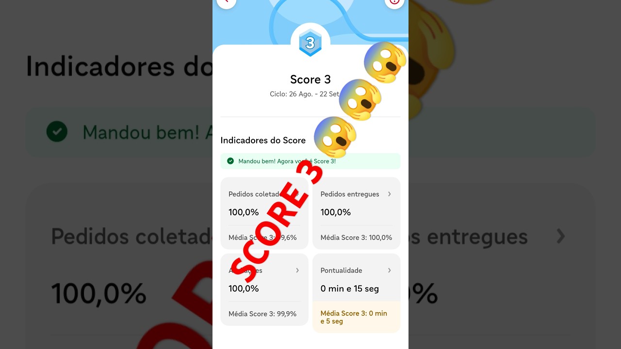 15 Dias rodando no Ifood. Do 0 ao score 3. 😱😱😱 #ifood #motoboy #entregas #rendaextra #marcha