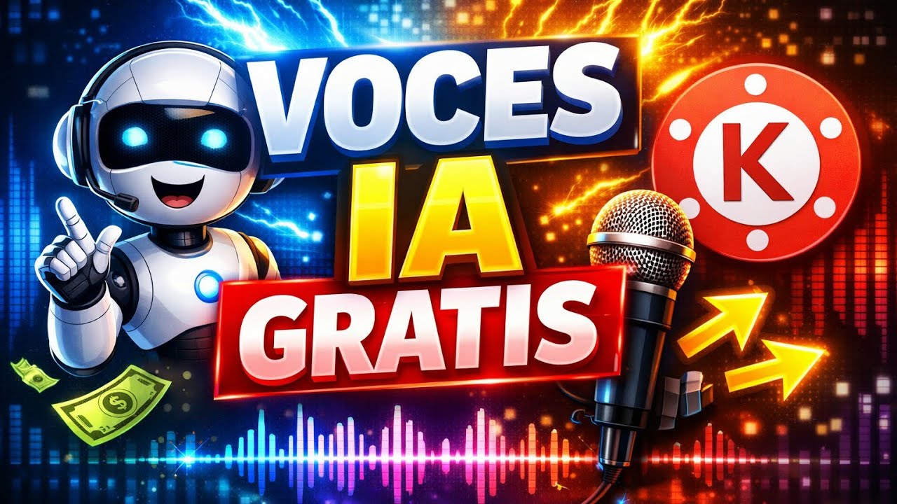 Como obtener voces de IA gratis en KineMaster