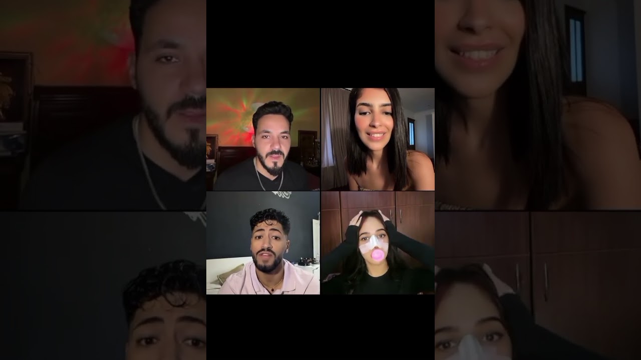لايف فارس مع ميا و دانا وايمن وايوب ✨ ايوب وميا متزاعلين 🤔فارس صالح ميا و دانا اخيراا 🥹 بارت 2