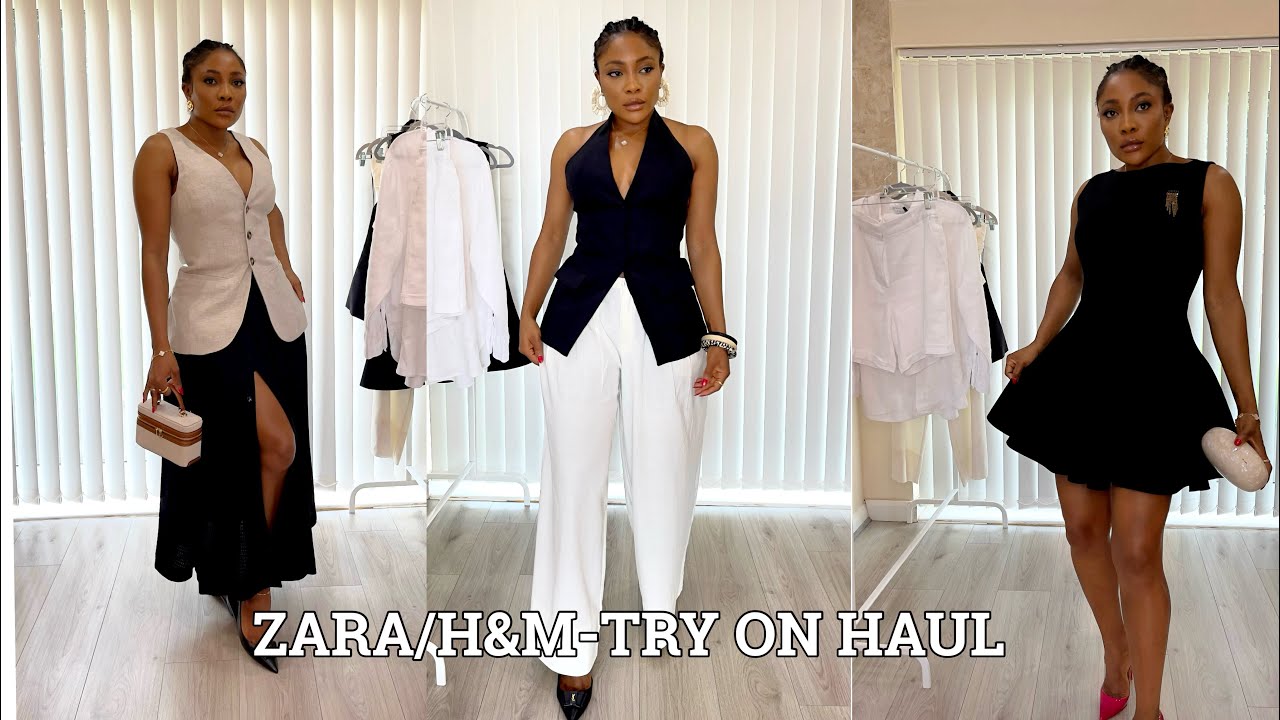 Летняя примерочная коллекция ZARA + H&M,MANGO НОВИНКА | JACQUEMUS+CHANEL, YSL. Выпуск 2024 года.