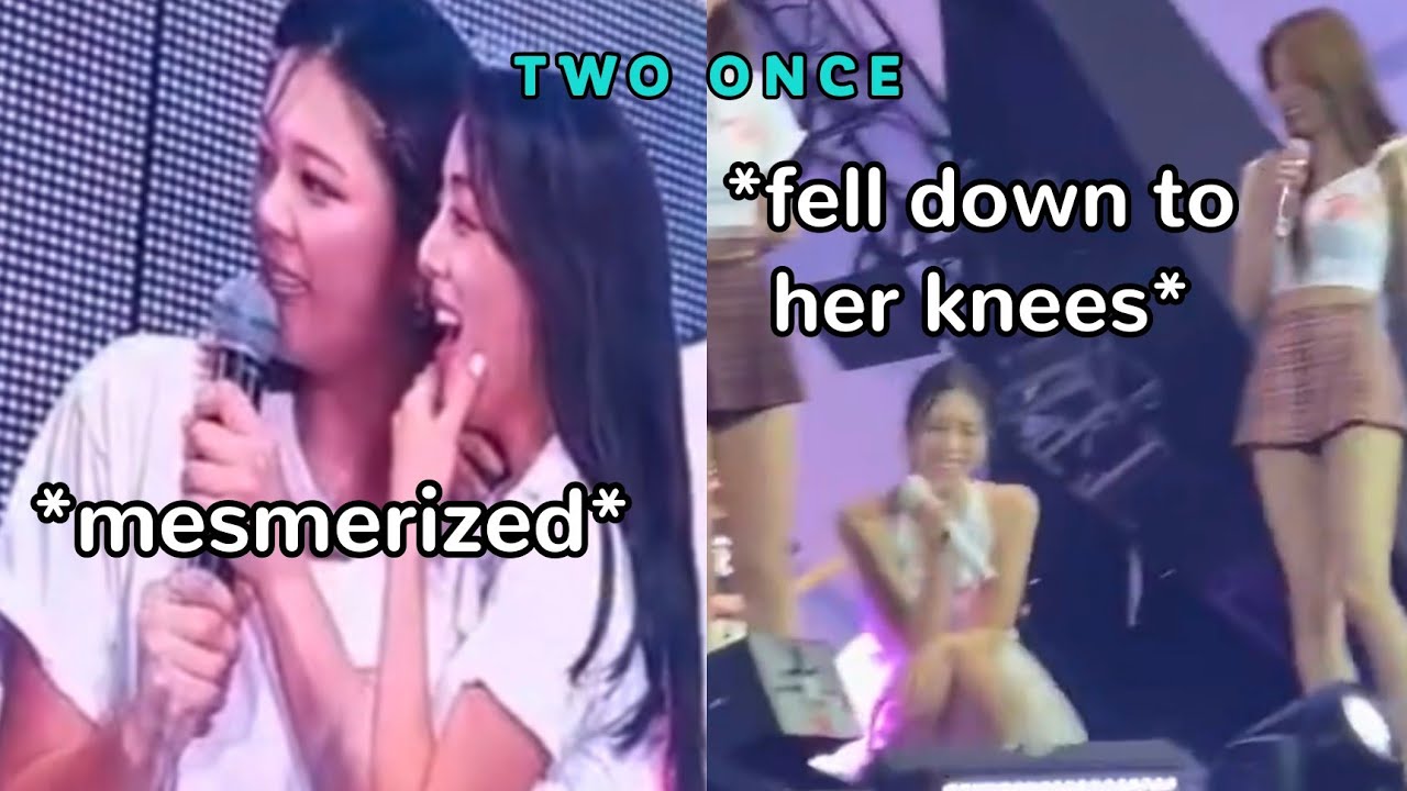 TWICE's reactions to marriage proposal during concert then there's dahyun 😂