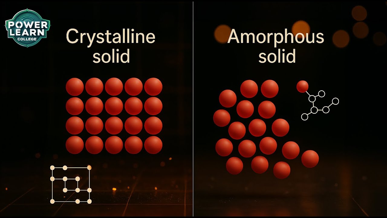 Amorphous vs Crystalline &ndash; Which Solid Is More Perfect?