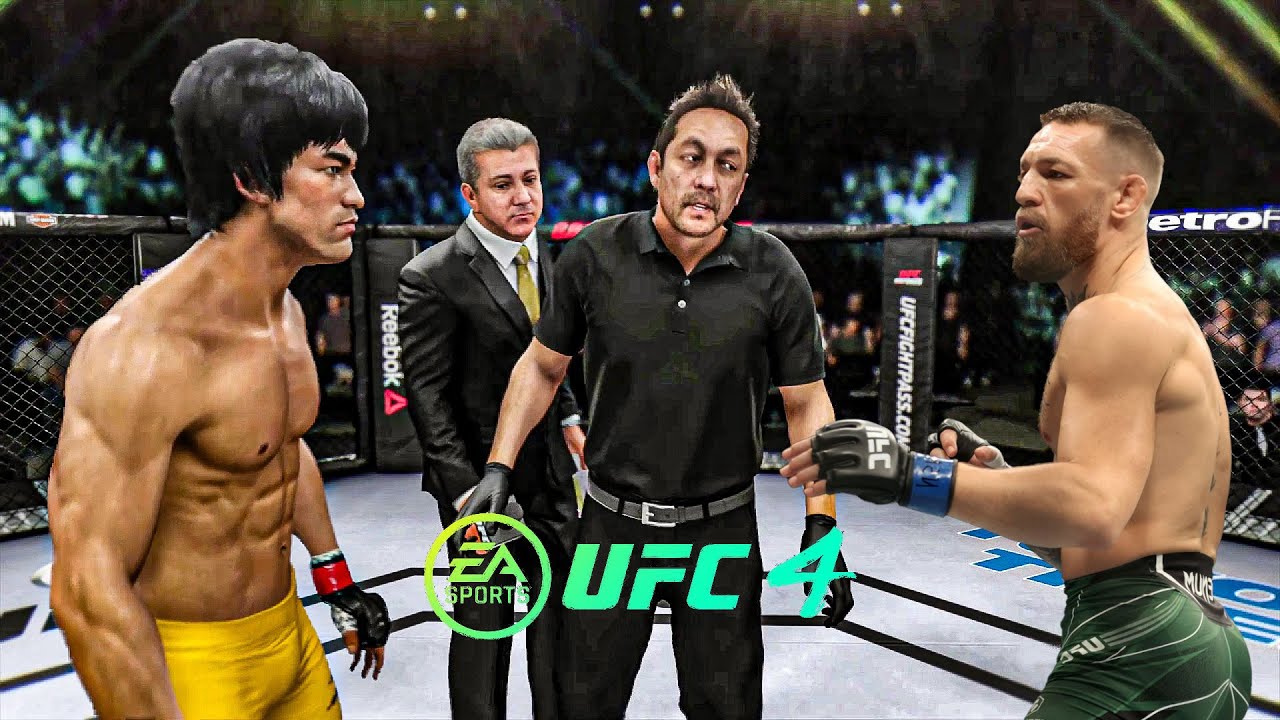 Брюс Ли против Конора Макгрегора EA Sports UFC 4 Бойцовский клуб Брюса Ли 🔥🐲
