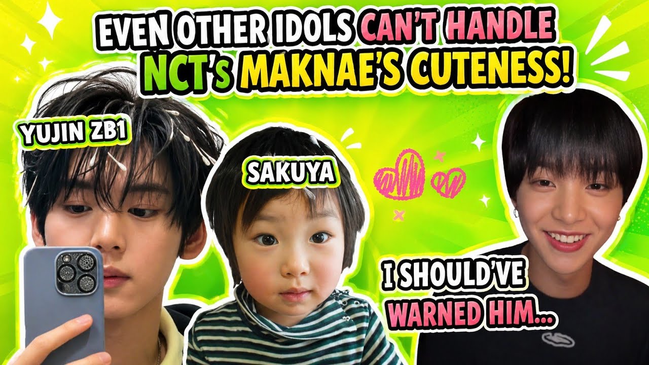 Sakuya Just Being the Cutest Maknae Ever 🐣 Even Other Idols Can’t Resist!